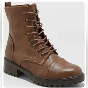 New With Tags - Universal Thread Kamryn Womens Boots Cognac - Size 8